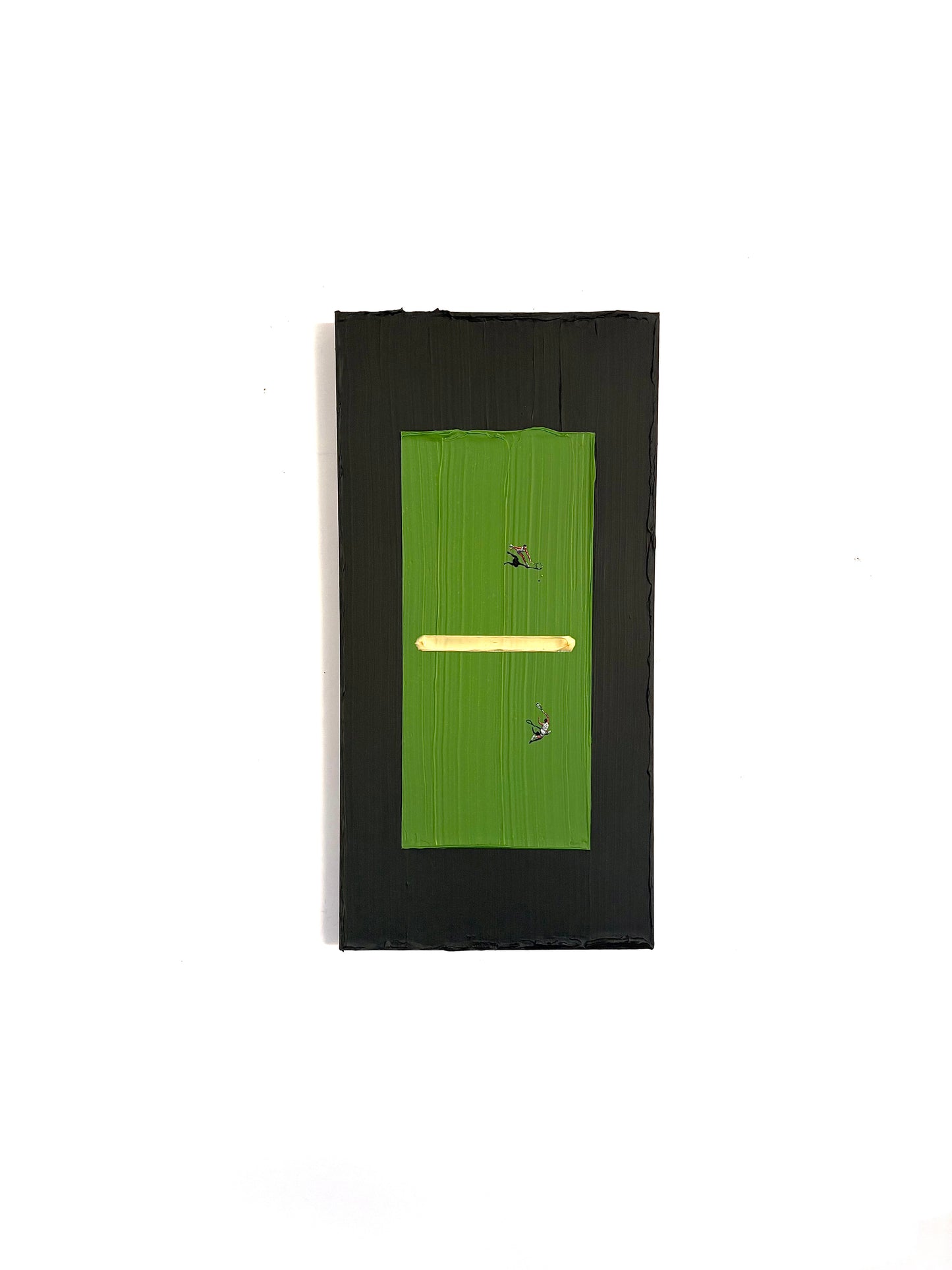 Court Vision | Handmade Abstract Tennis Painting