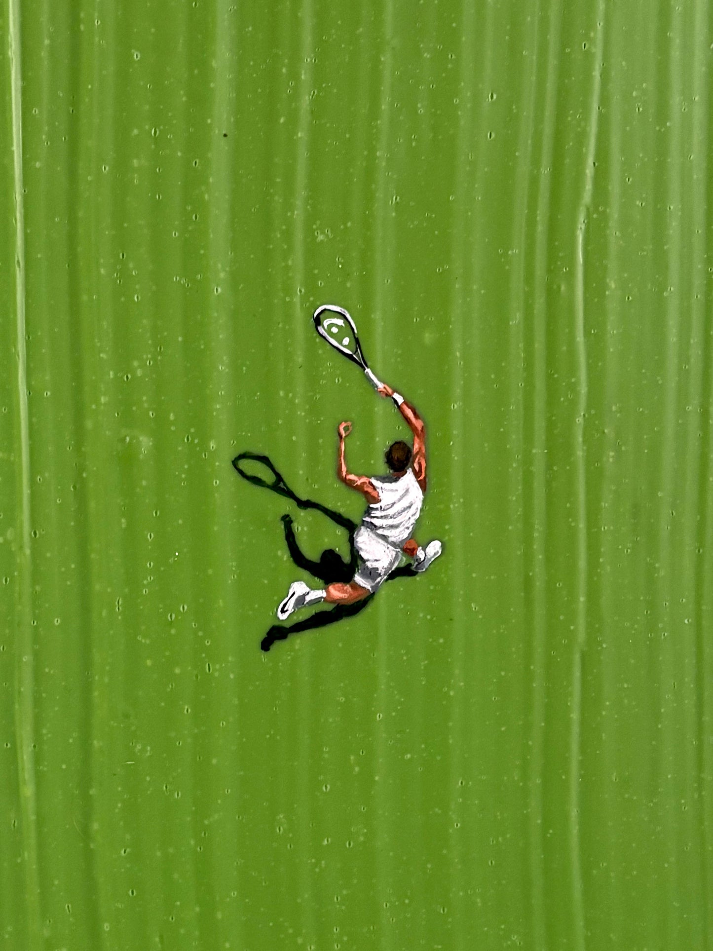 Court Vision | Handmade Abstract Tennis Painting
