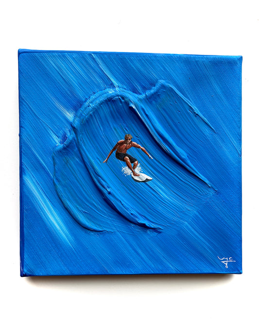 Perfect Wave | Handmade Abstract Surf Painting