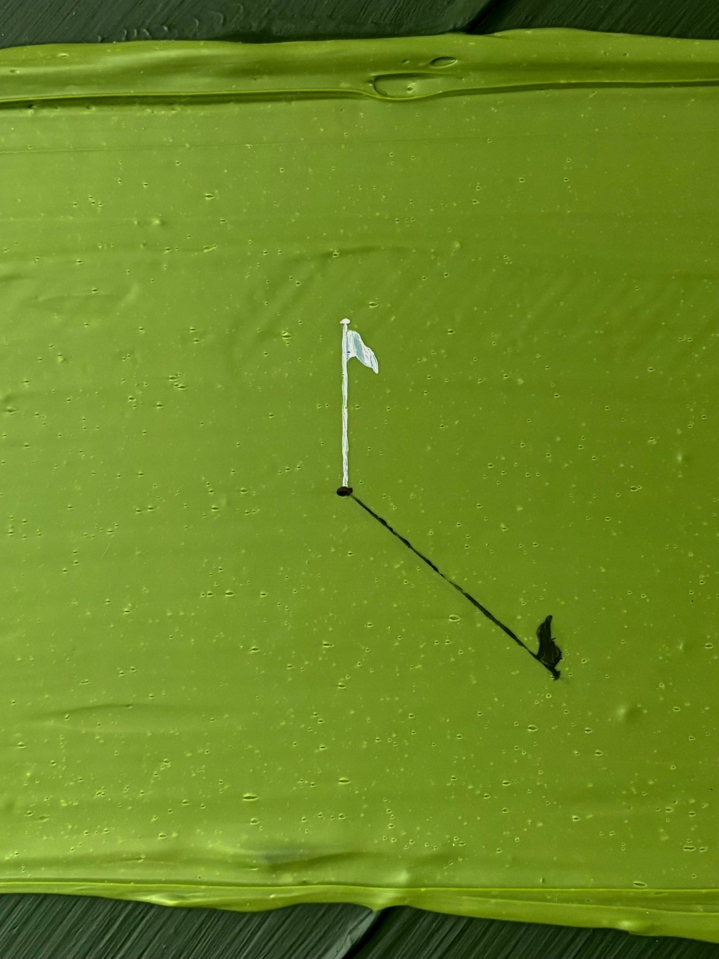 Parallel Play | Handmade Abstract Golf Painting
