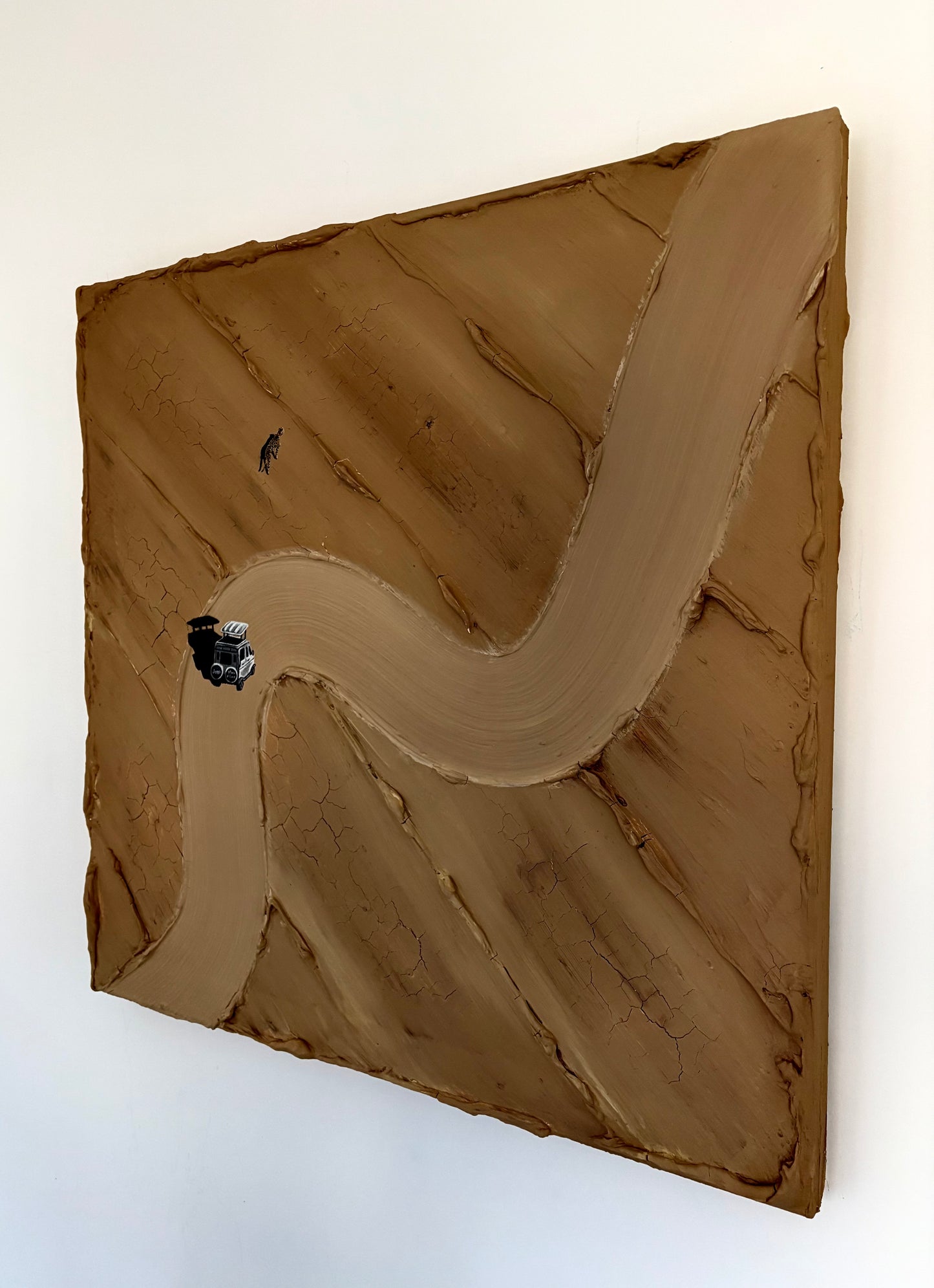 Return to Sand | Handmade Abstract Desert Painting